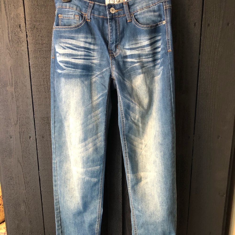 L&B bleached-look jeans. Size 4. NWOT